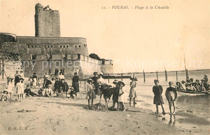Fouras Charente-Maritime La Plage et la Citadelle