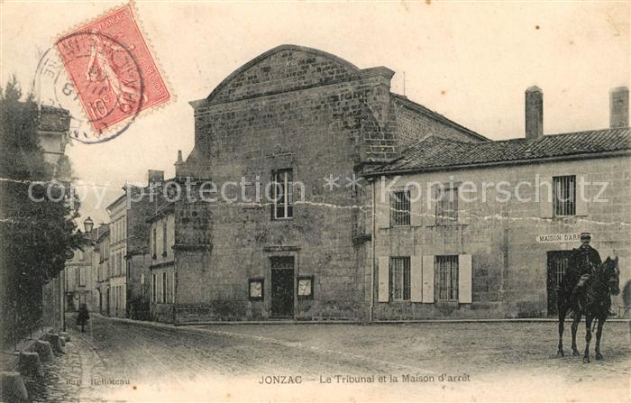 Jonzac Le Tribunal et la Maison d arrêt