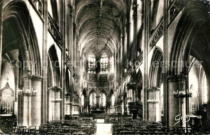 Caen Intérieur de l'Eglise Saint Pierre