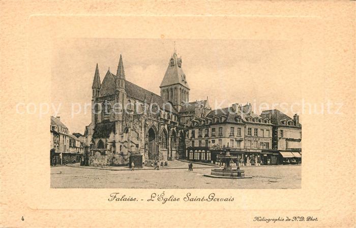 Falaise Calvados Eglise Saint Gervais