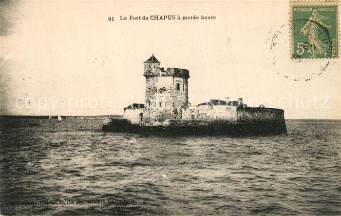 Le Chapus Chateau a marée haute