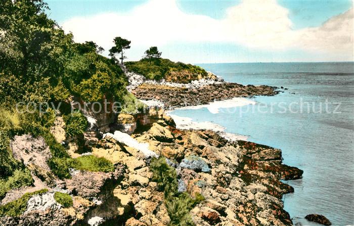 Ile-d Aix Les Rochers côté Nord