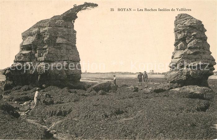 Royan 17 Les Roches isolées de Vallières