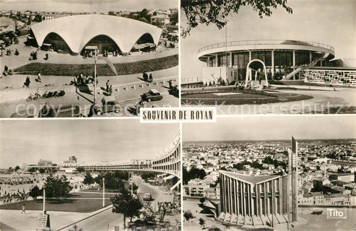 Royan 17 Marché Casino Front de Mer Eglise Notre