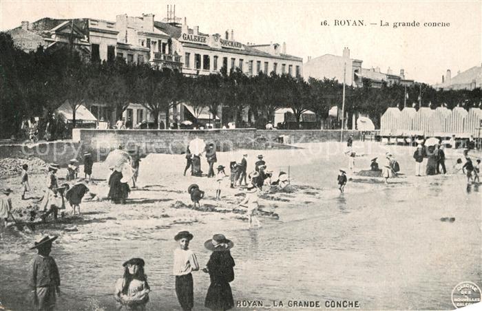 Royan 17 La grande conche Plage