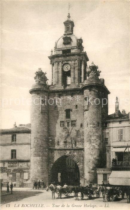 La Rochelle Charente-Maritime Tour de la Grosse Horloge