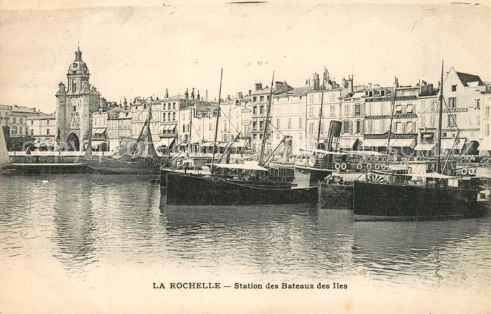 La Rochelle Charente-Maritime Station des Bateaux des Iles