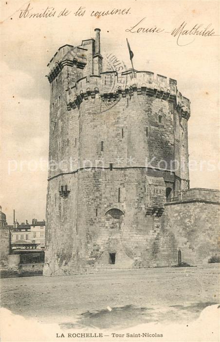 La Rochelle Charente-Maritime Tour Saint Nicolas