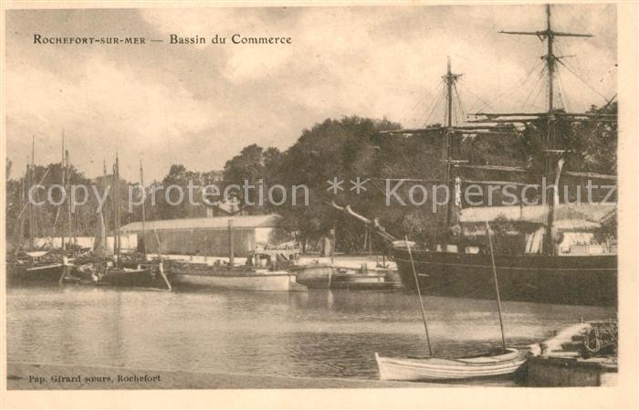 Rochefort sur Mer Bassin du Commerce Bateaux