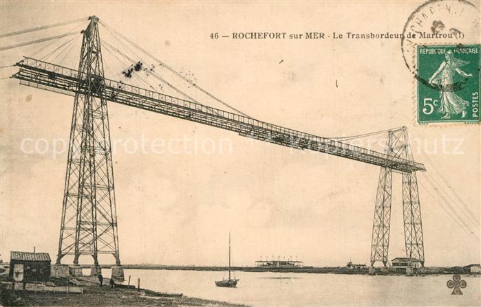 Rochefort sur Mer Le Transbordeur de Martrou