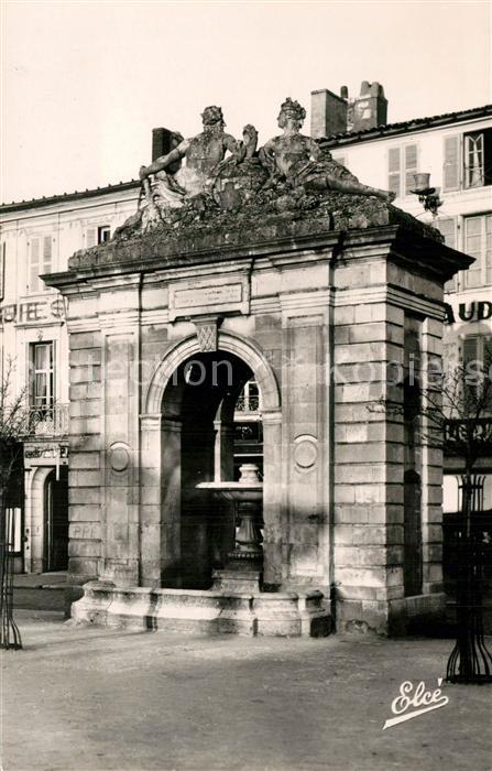 Rochefort sur Mer Fontaine Monumentale