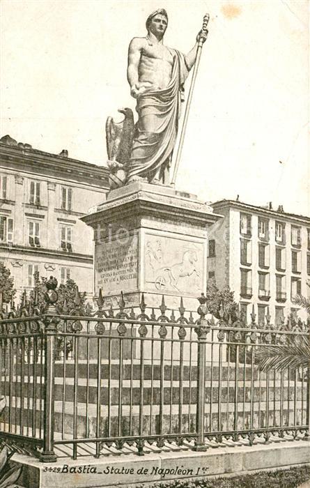 Bastia Statue de Napoleon Ier