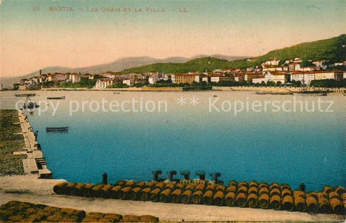 Bastia Les Quais et la Ville