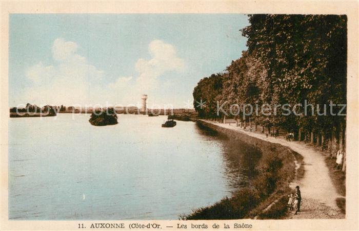 Auxonne Les bords de la Saone