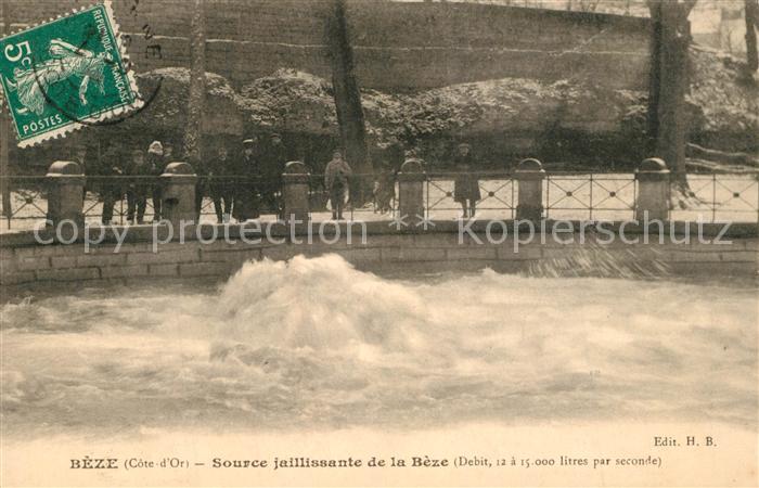Beze Source jaillissante de la Beze