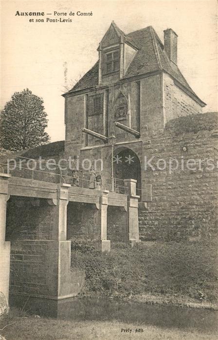 Auxonne Porte de Comte et son Pont Levis