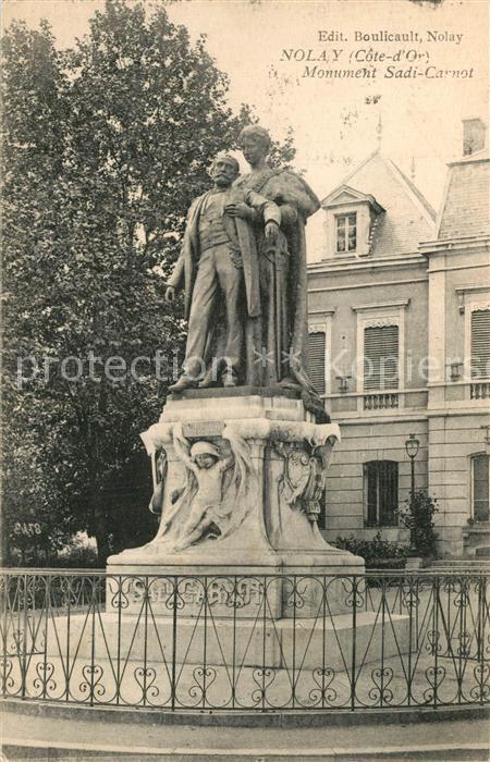 Nolay Cote-d Or Burgund Monument Sadi Carnot