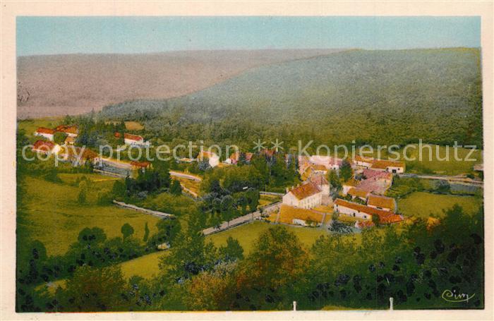 Val-Suzon Vue generale de ce Coin de la Petite Suisse Bourguignonne