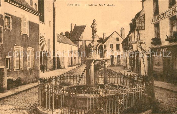 Saulieu Fontaine St Andoche