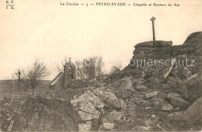 Peyrelevade Chapelle et Rochers du Rat