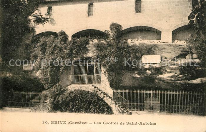 Brive Correze Les Grottes de Saint Antoine