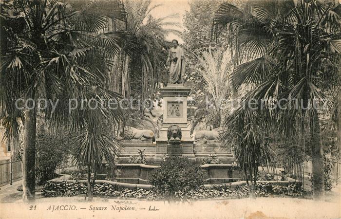 Ajaccio Square Napoleon