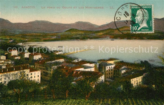 Ajaccio Le Fonddu Golfe et les Montagnes