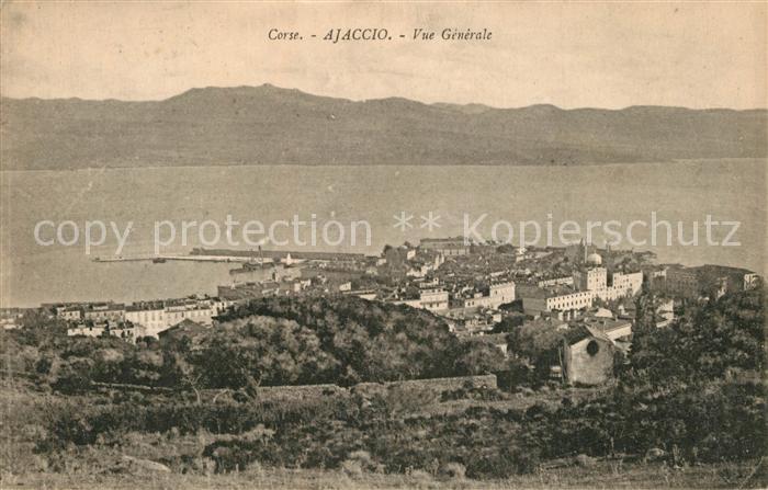 Ajaccio Vue generale