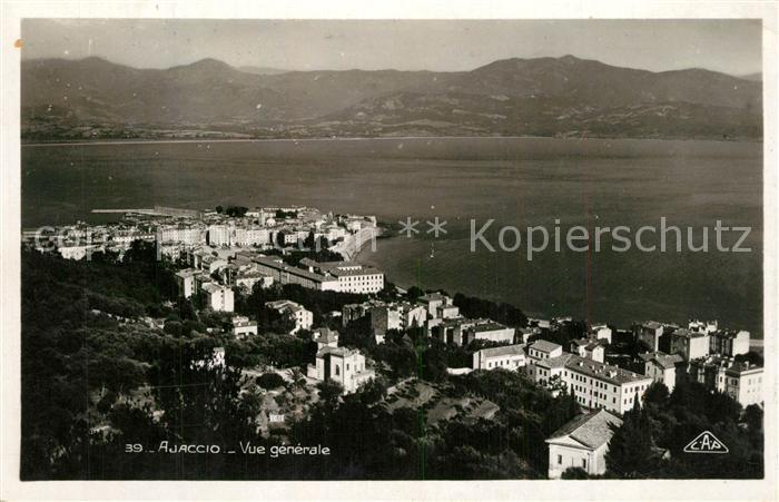 Ajaccio Vue generale