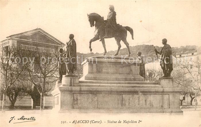Ajaccio Statue de Napoleon I
