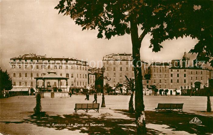 Ajaccio La Place du Diamant