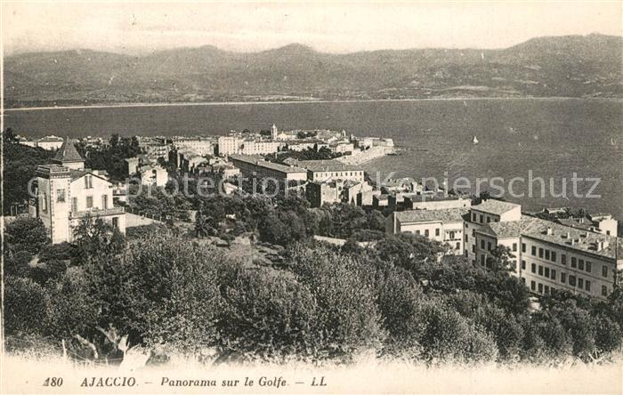 Ajaccio Panorama sur le Golfe
