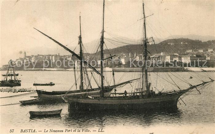 Bastia Le Nouveau Port et la Ville