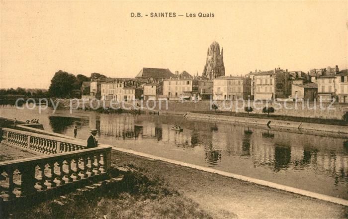 Saintes Charente-Maritime Les Quais