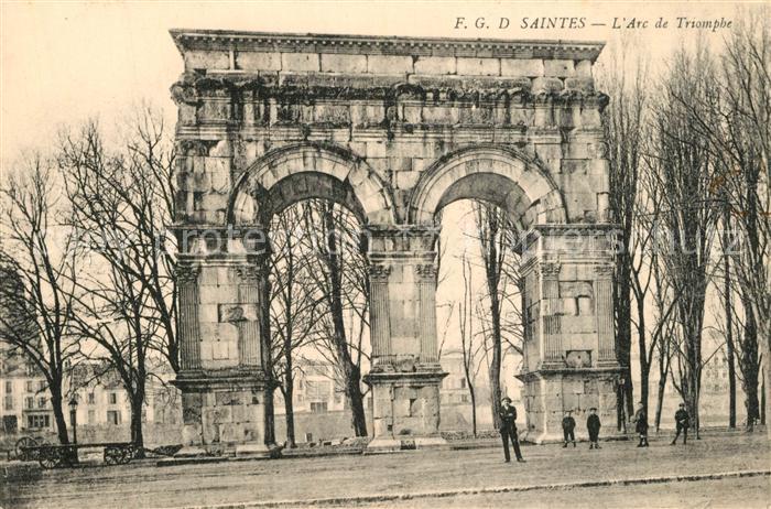 Saintes Charente-Maritime Arc de Triomphe