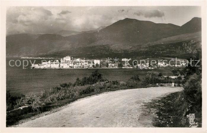 Saint-Florent Haute-Corse Vue prise de la Route de Carvi