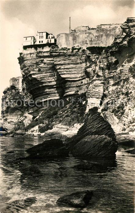 Bonifacio Corse du Sud Maisons sur les Rochers