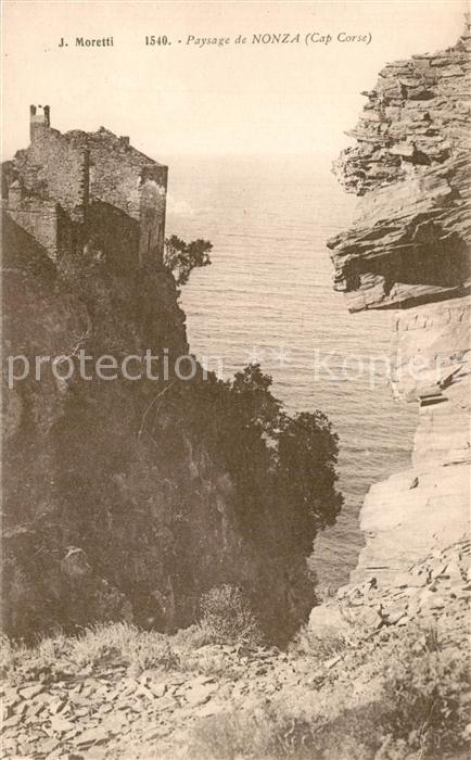 Nonza Paysage de Nonza