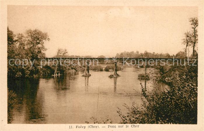 Foecy Pont sur le Cher