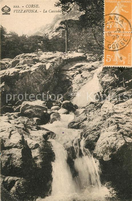 Vizzavona La Cascade Wasserfall
