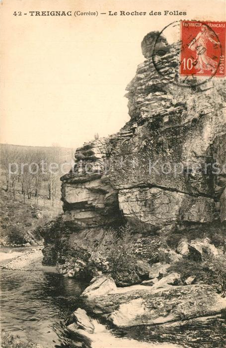 Treignac Le Rocher des Folles