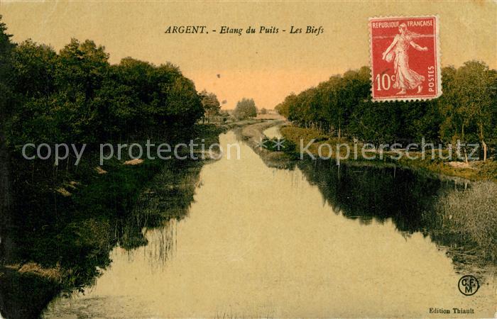 Argent-sur-Sauldre Etang du Puis Les Biefs