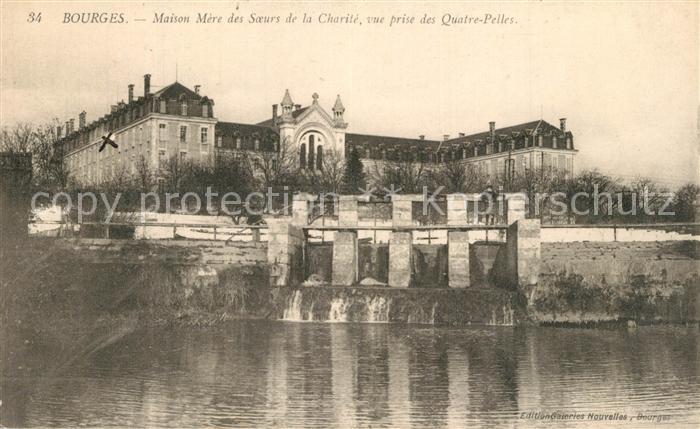 Bourges Maison Mère des Soeurs de la Charité vu