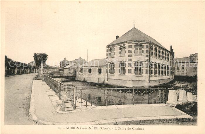 Aubigny-sur-Nere Usine de Chaines