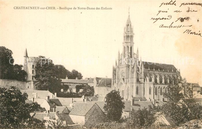 Chateauneuf-sur-Cher Basilique de Notre Dame des Enfants