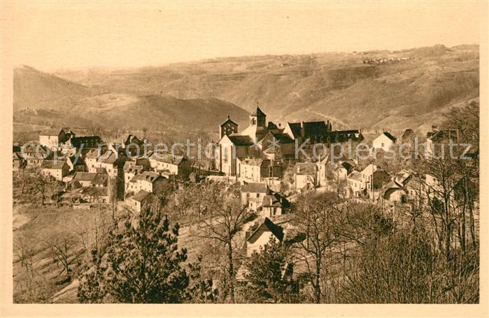 Obazine Aubazines Vue Generale