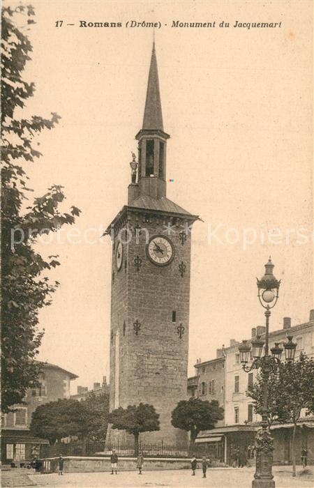 Romans-sur-Isere Monument du Jacquemari