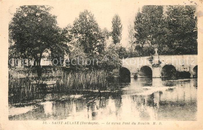 Saint-Aulaye Pont du Moulin