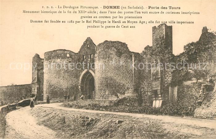 Domme Porte des Tours