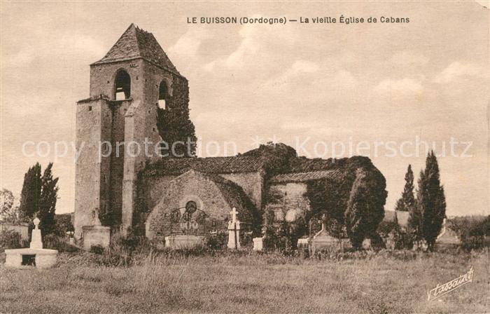Buisson-de-Cadouin Le Eglise de Cabans